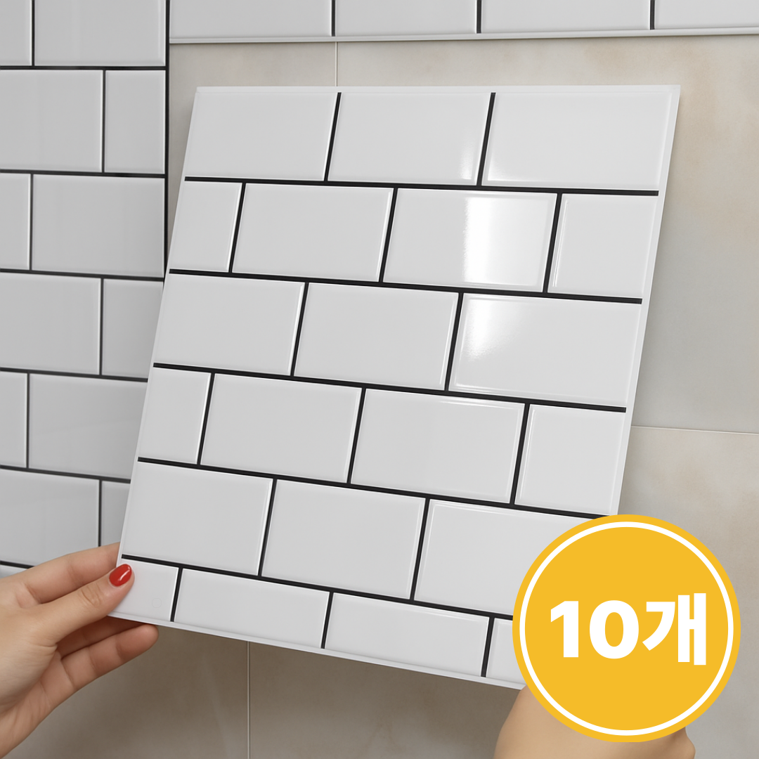 머스트킵 붙이는 벽지 데코 대리석 타일 폼블럭 시트 7,900원