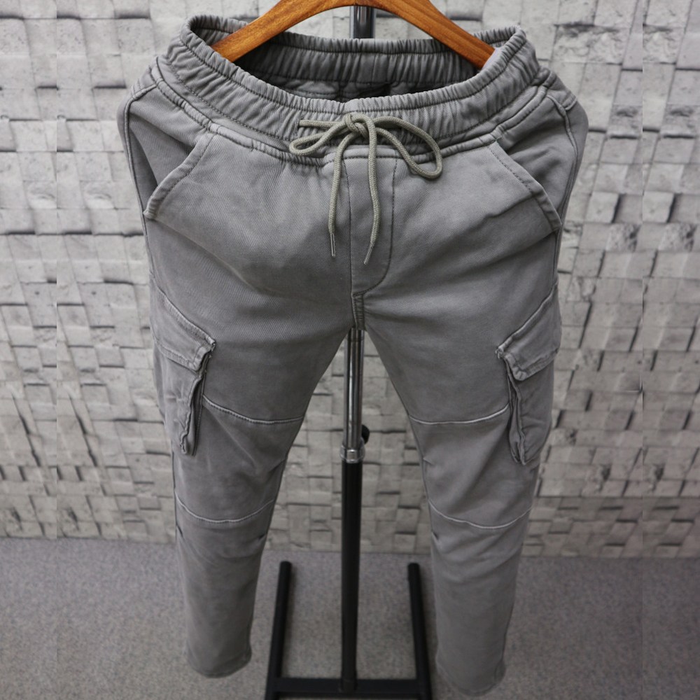 추샵 남자 기모빵빵 카고 밴딩팬츠 밍크기모 스판 슬림핏 따뜻한 남성바지 47,000원