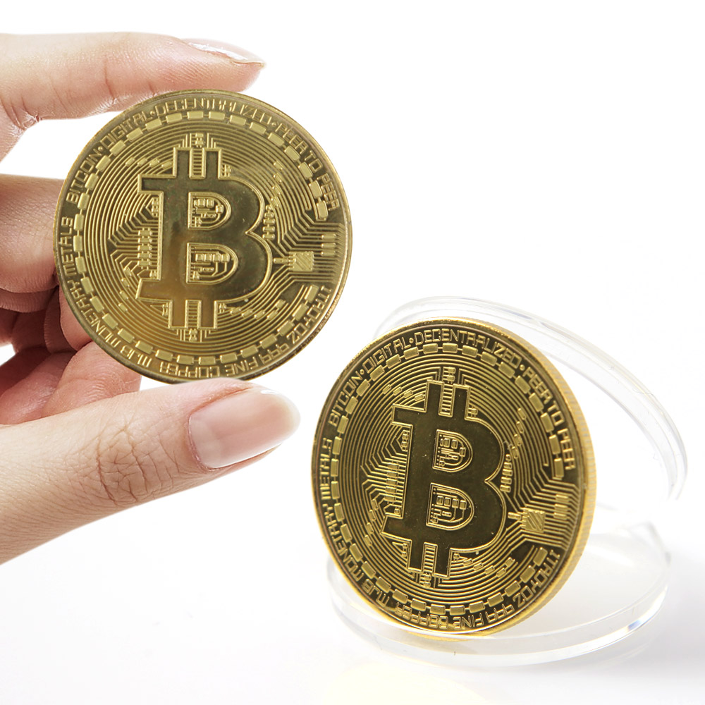 비트코인 골드 라이트코인 이더리움 가상화폐 기념주화 메달, 1개 900원