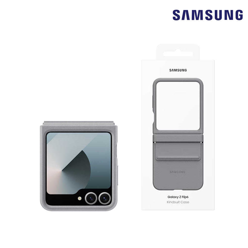 삼성전자 정품 갤럭시Z플립7FE 카인드수트 힌지보호 슬림 비건레더 커버 케이스 Z플립6 호환 EF-VF741 N, 그레이, 1개 39,900원