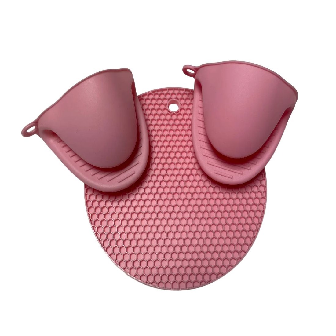 생활왕낌유 실리콘 냄비 받침1p + 손잡이2p 세트, 핑크, 1개 15,900원
