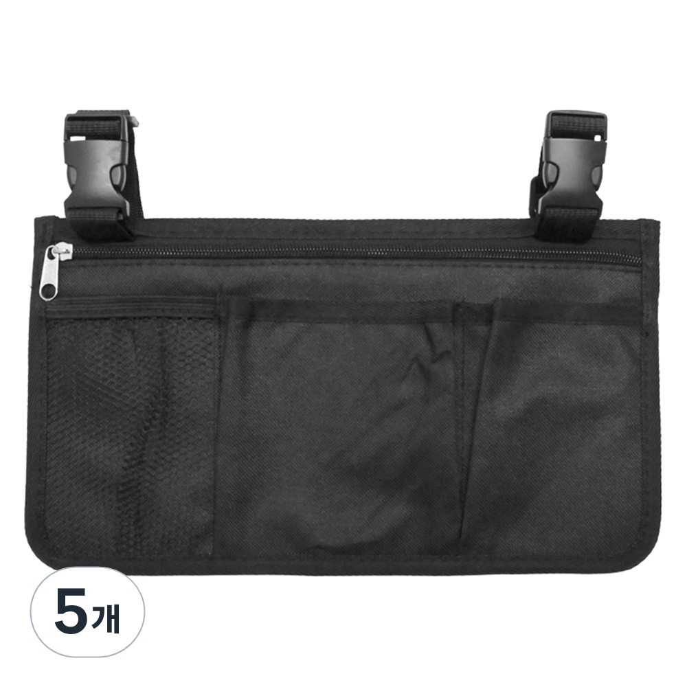 라이프헬퍼 휠체어 사이드 멀티 수납 파우치 보행보조기용, 5개 94,450원