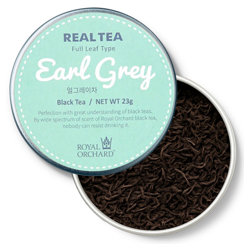 로얄오차드 얼그레이 잎차 실버틴 홍차 9,700원