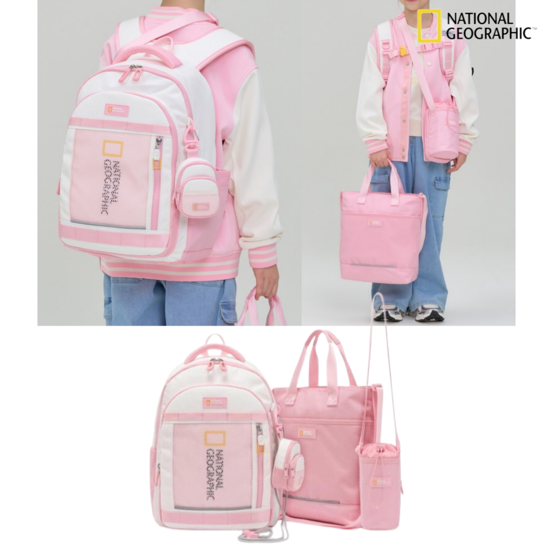 국내A/S가능 내셔널지오그래픽 키즈 책가방 4종 세트 저학년용 경량 백팩 입학 새학기 선물 169,200원