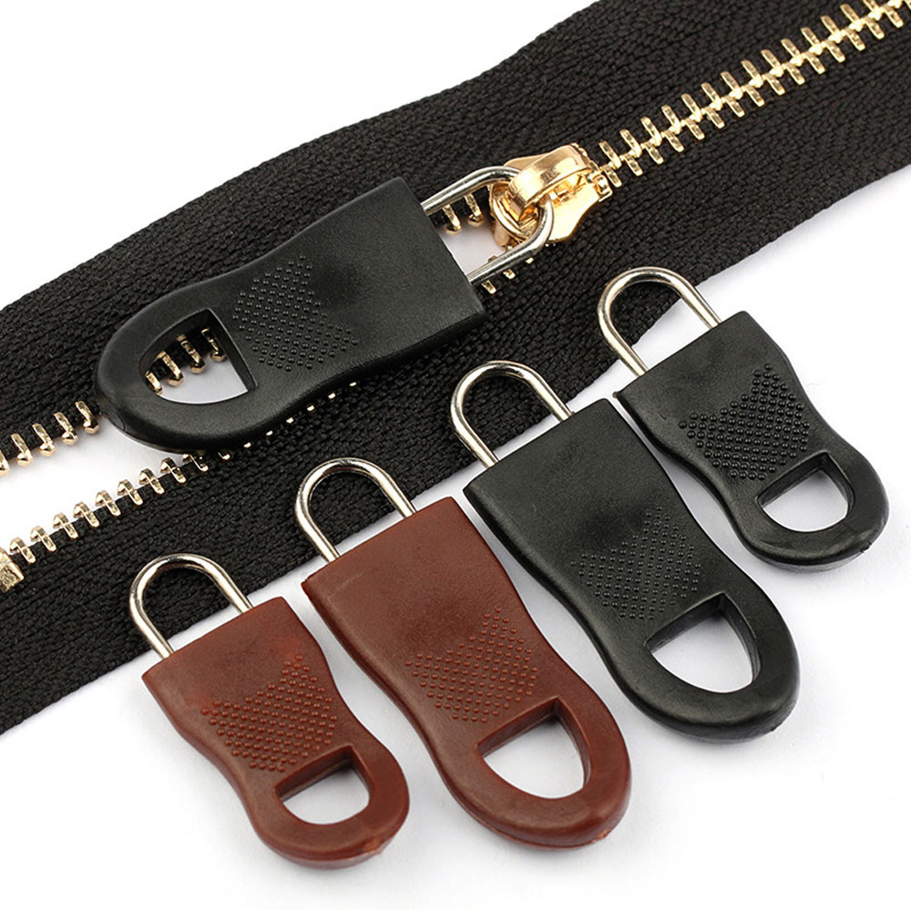 5p/10p 간편 교체 지퍼 손잡이 셀프 수선 만능 지퍼고리 자크 슬라이더 부자재, 갈색-대 3,900원