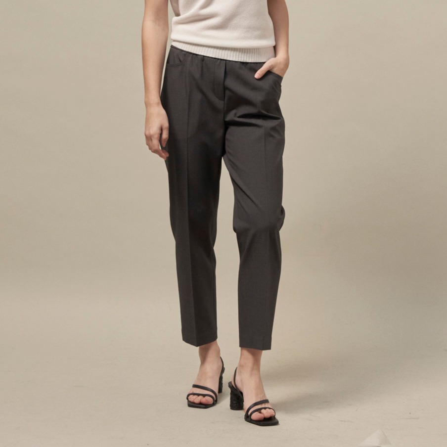 올리비아로렌 여성용 밴딩 스트레이트 핏 팬츠 VOBDL5M3131 43,080원