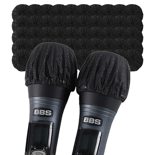 리빙여왕 일회용 마이크 커버, 블랙, 50개, L-MC-50 4,680원