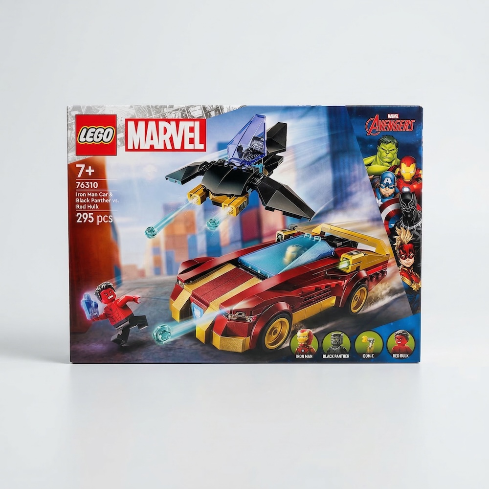 레고 마블 아이언맨 자동차와 블랙 팬서 대 레드 헐크 SJ76310, 1개 55,900원