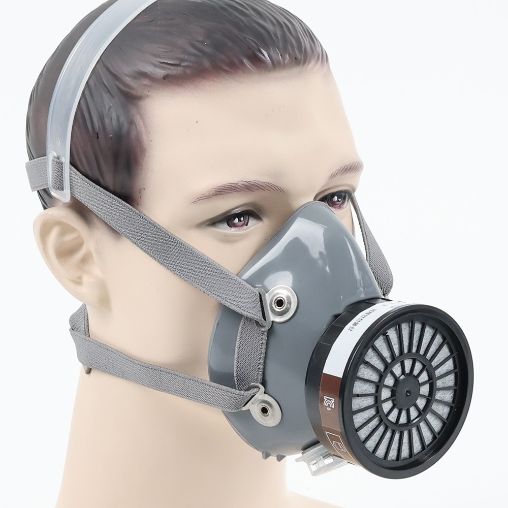 KCs 안전인증 방독 마스크 단구 나사식 정화통 유기가스용 농약 도장 주조 18,500원