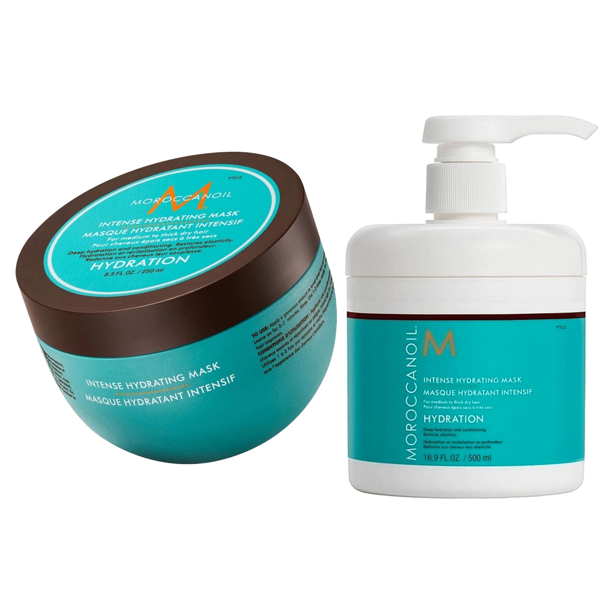 모로칸오일 인텐시브 하이드레이팅 마스크 250ml + 500ml 92,800원