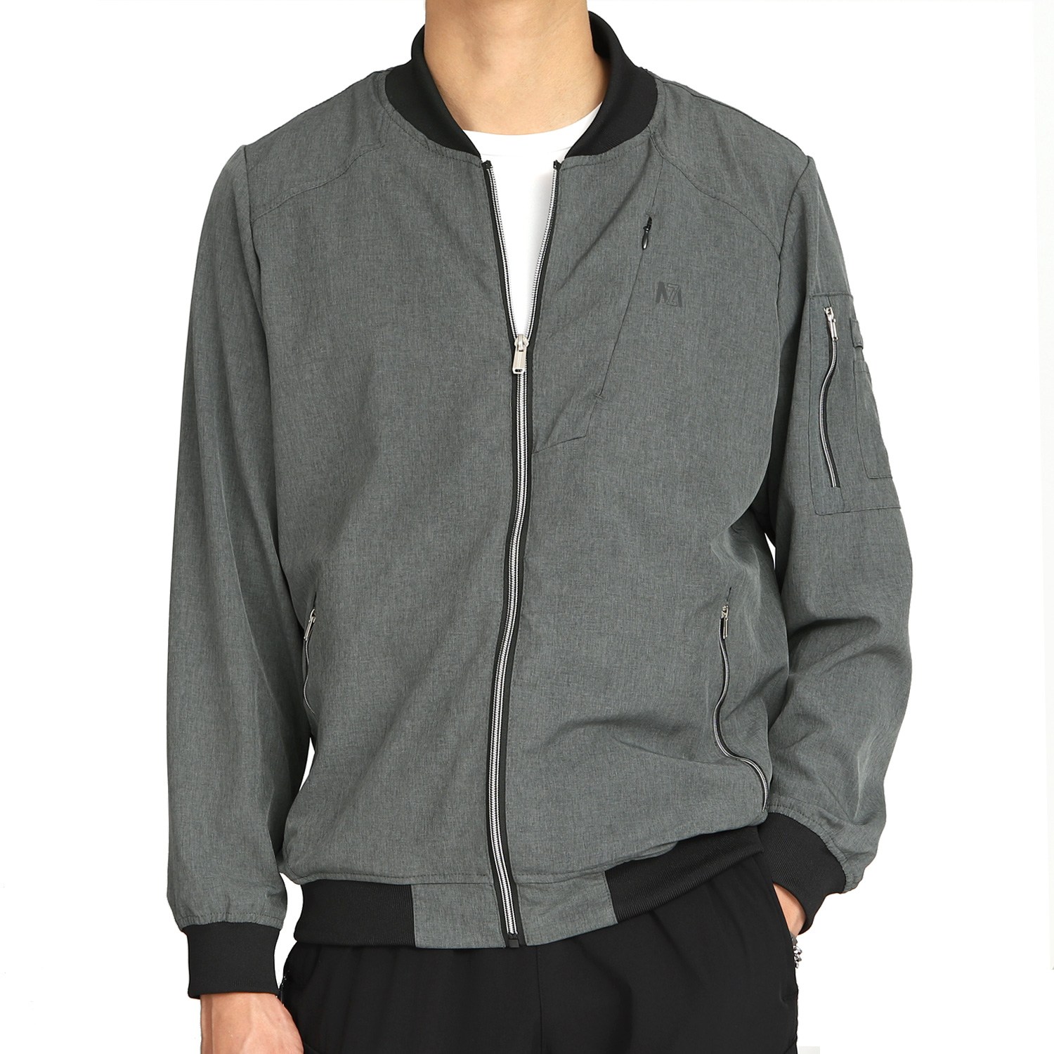 아재나라 MZJA4201 봄 여름 남성 블루종자켓 바람막이 항공점퍼 23,800원