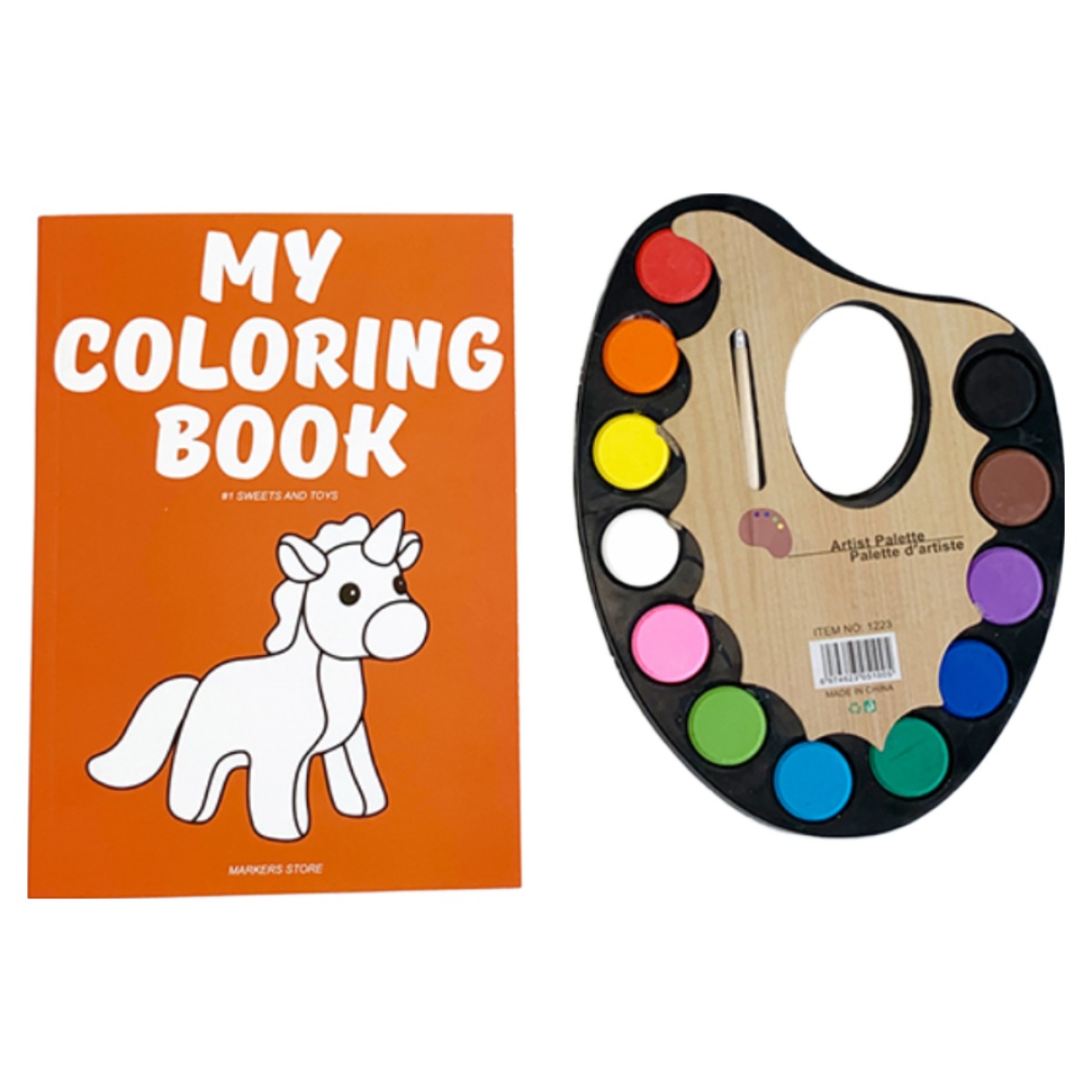 옐로우택 색칠놀이 컬러링북 팔레트 구디백 6개 세트, 1개 25,200원
