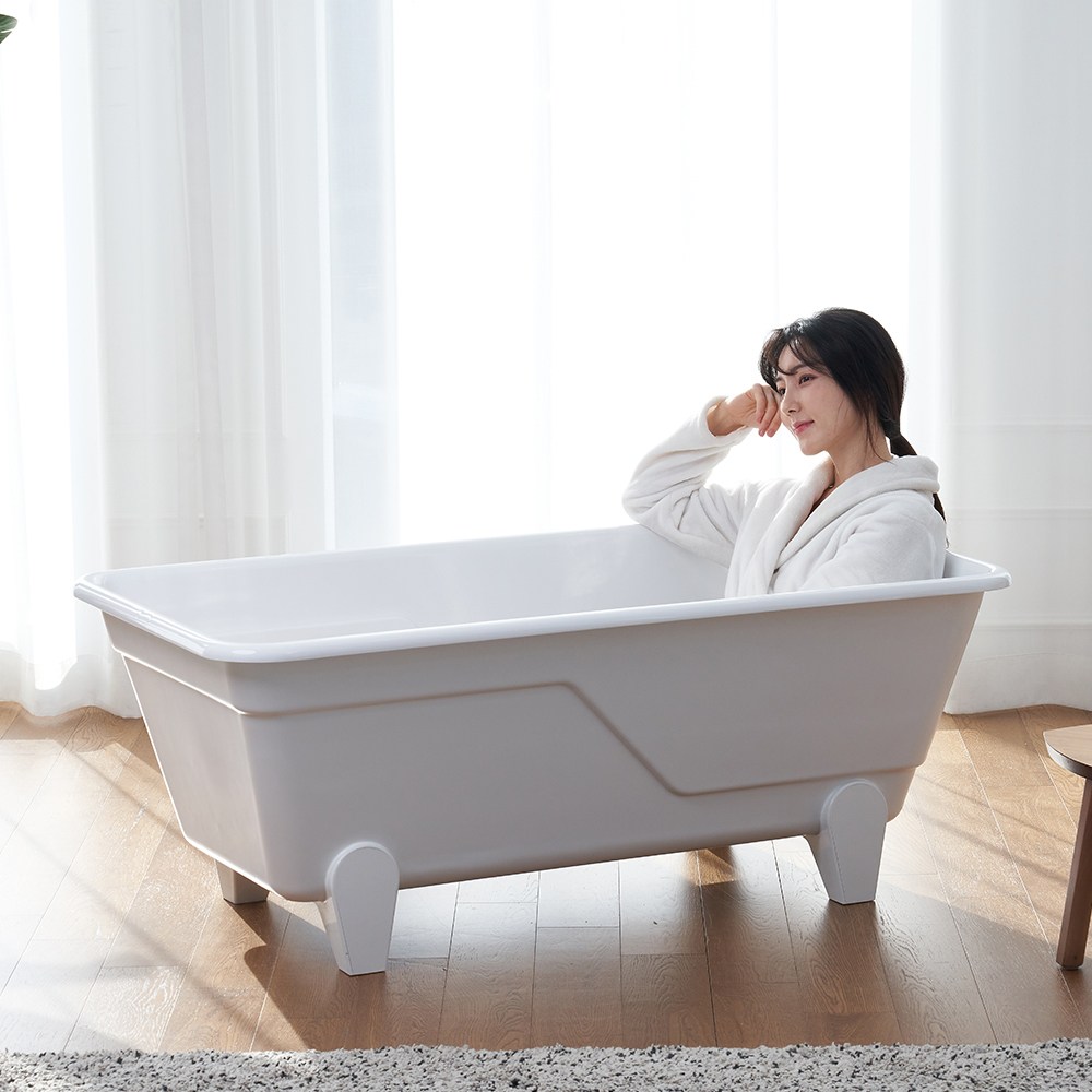 욕조전문/국내산 퍼스파 프리언스 이동식욕조 1인용 다리형 반신욕 아크릴 11kg 256,000원