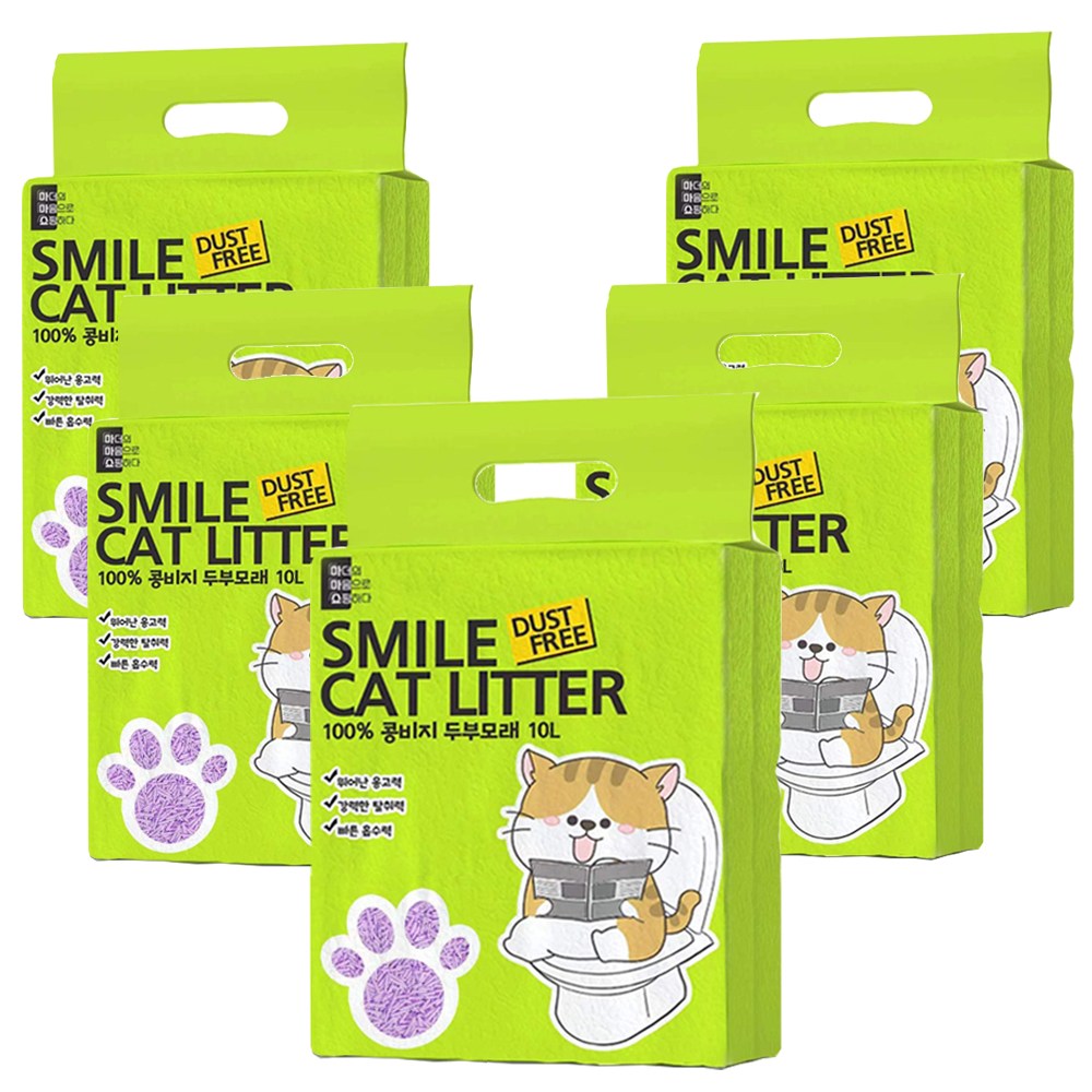 마마쇼 고양이모래 스마일 두부모래 18,390원