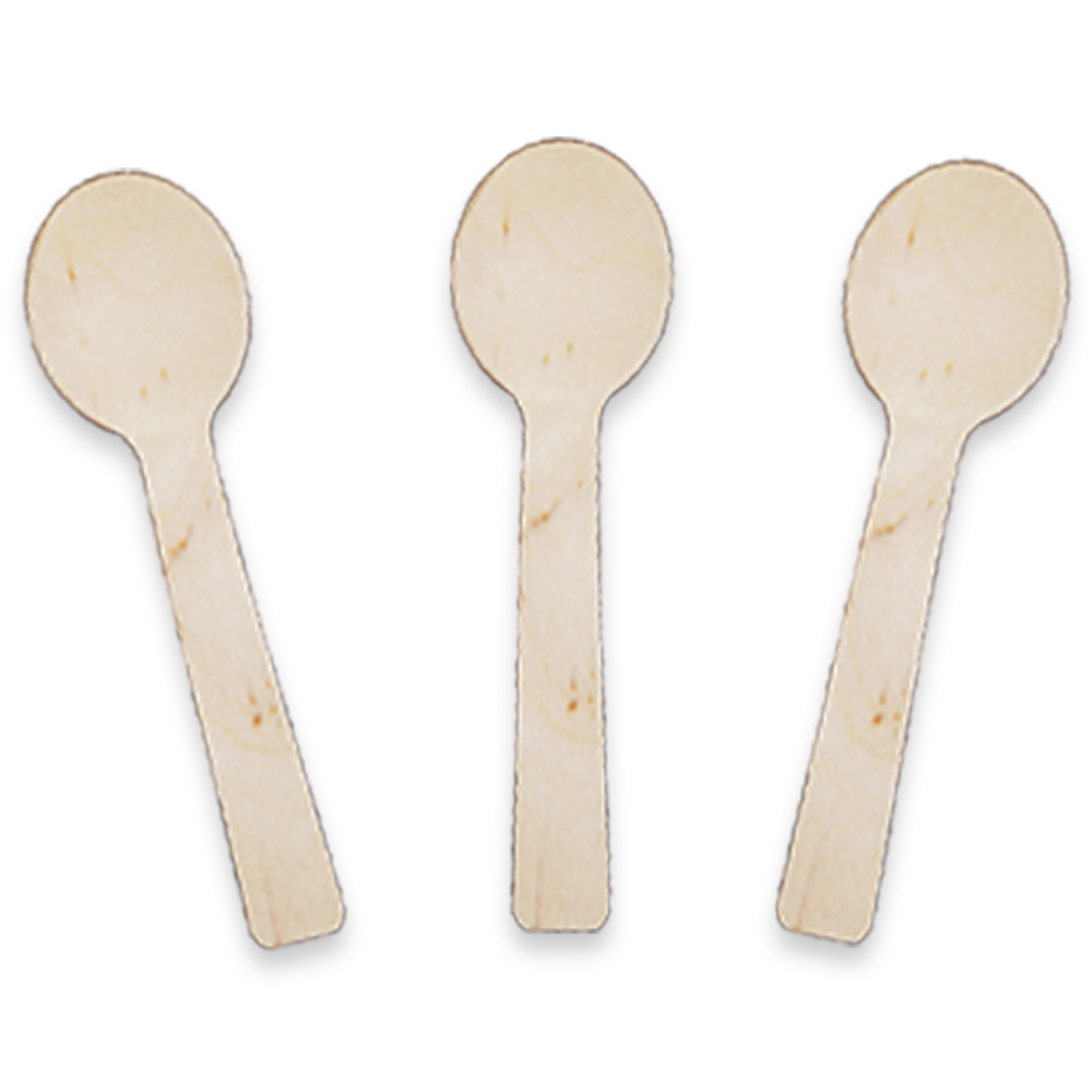TYP 나무 아이스크림 스푼 100mm 벌크포장, 100개, 5개 18,000원