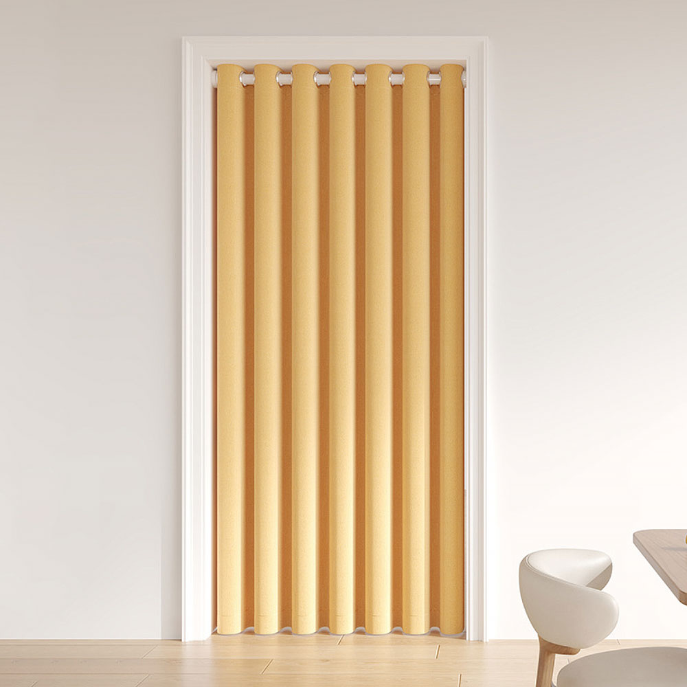 지앤와이 방풍 단열 3중직 솔리드 암막 도어커튼 25,580원