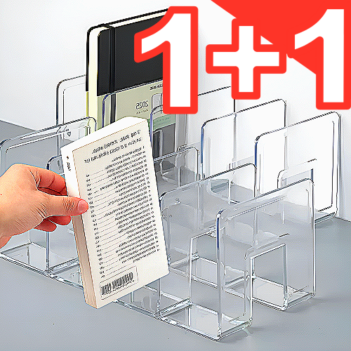 순담리빙 북엔드 책꽂이 2p, 투명 11,900원