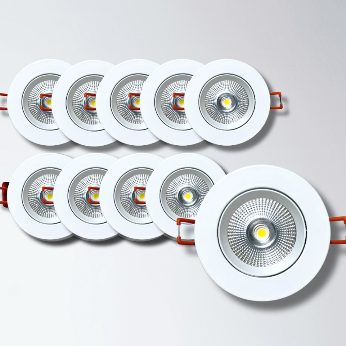 쓰리온 발명특허 LED 3인치 COB 다운라이트 8W 75mm 78,000원