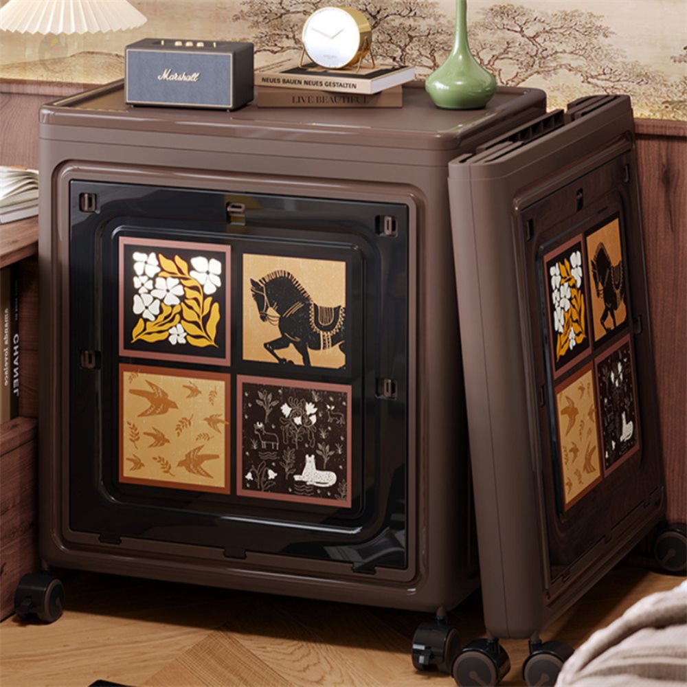 폴딩 리빙박스 이불옷정리 장난감 수납함D-1 간편한 86,100원