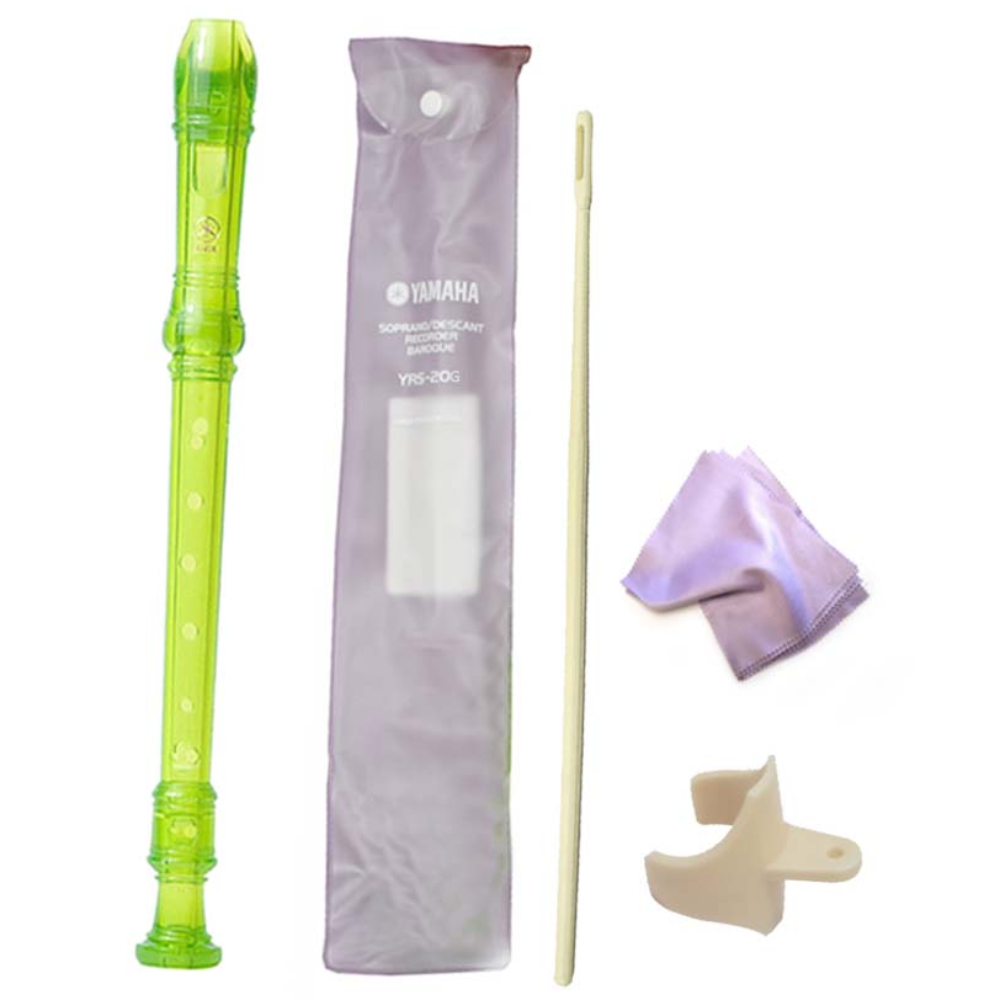 [정품] 야마하 소프라노 리코더 YRS-20G 풀세트 저먼식, 1세트, YRS20GG 그린 풀세트 12,900원
