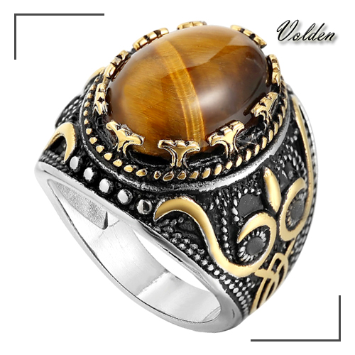 볼던 MR1156 남자 여자 써지컬 스틸 볼드 큐빅 패션 반지 34,000원