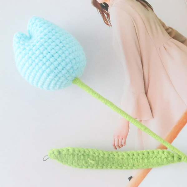 모리앤 한송이 튤립 니트꽃다발 5,800원