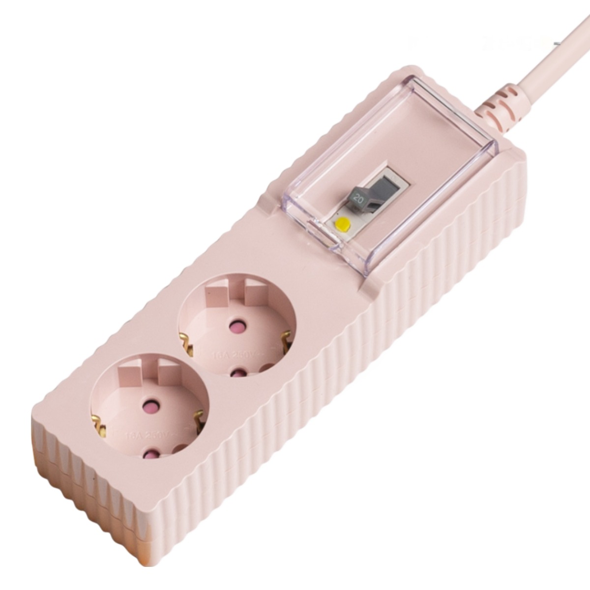 파워존 고용량 웨이브 멀티탭2구 누전차단 50cm 1.5m 3m 5m 7m 에어컨 냉풍기, 1개 34,600원