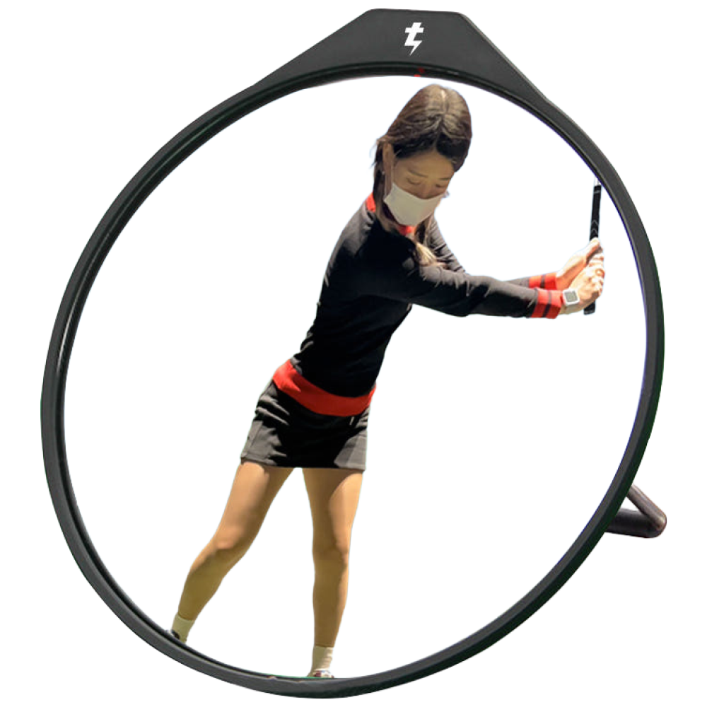 스윙미러 골프스윙연습기 자세교정 스웨이방지 슬라이드 밸런스 체크 정렬 가이드 연습도구, 1개, 단일색상 39,490원