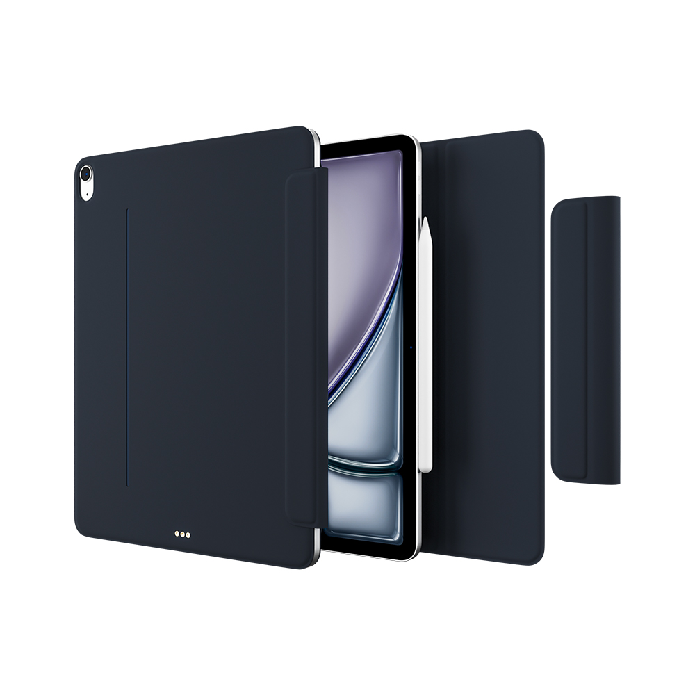 니케 Airmag Plus 아이패드 마그네틱 폴리오 포고핀 분리형 케이스, 1개, 차콜 그레이 69,900원