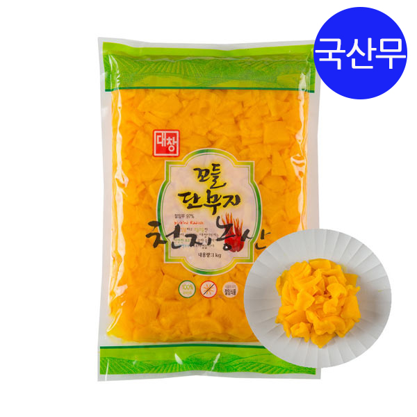 대창농산 대창 꼬들단무지 1kg (국내산), 3개, 1kg 20,800원