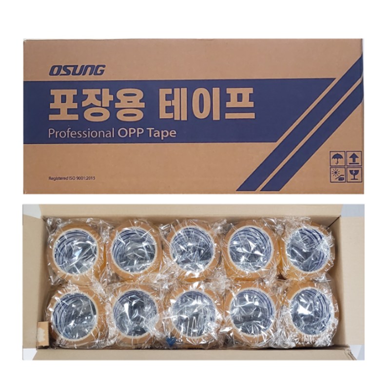 오성 OPP박스테이프(투명)48*40-1박스50개, 1박스 70,690원