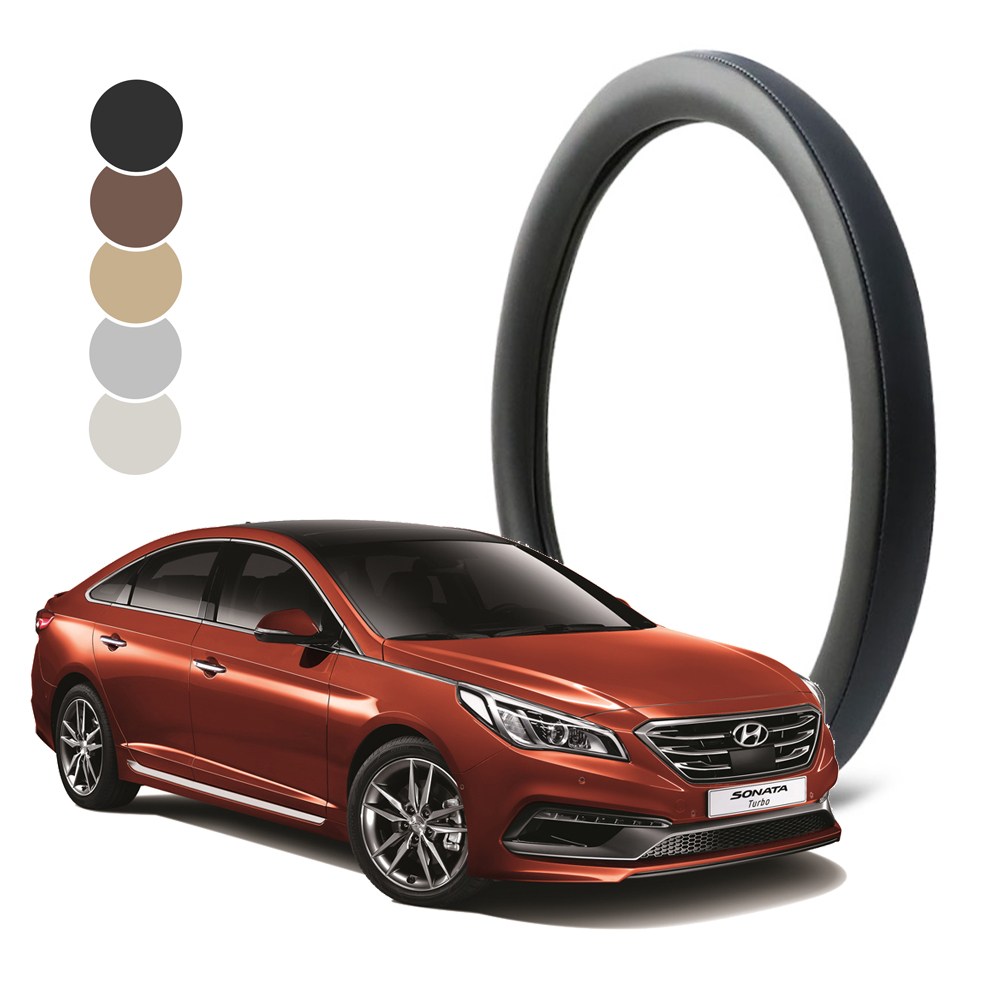 딜온 프리미엄 순정형 듀얼라인 핸들커버 LF소나타 전용 국내제작, 모노블랙 34,900원