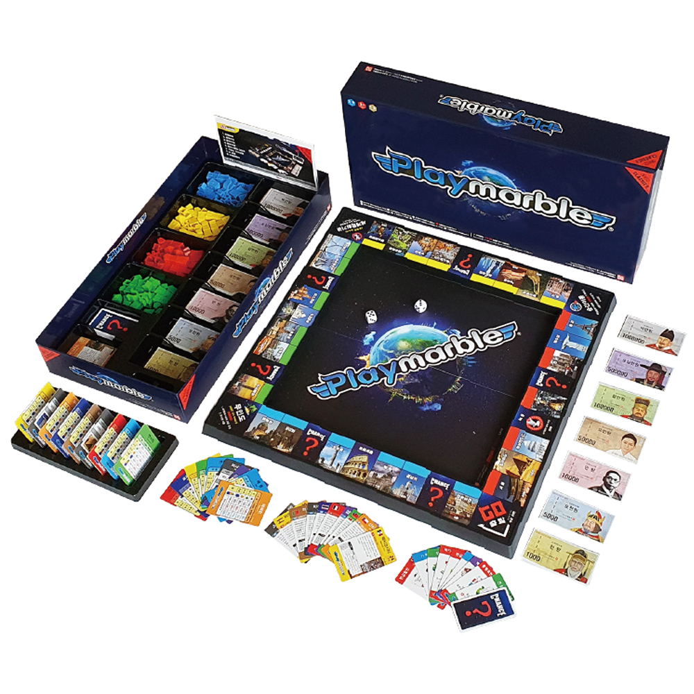 플레이마블 클래식 세계여행 보드게임, 혼합 색상, 1개 33,000원