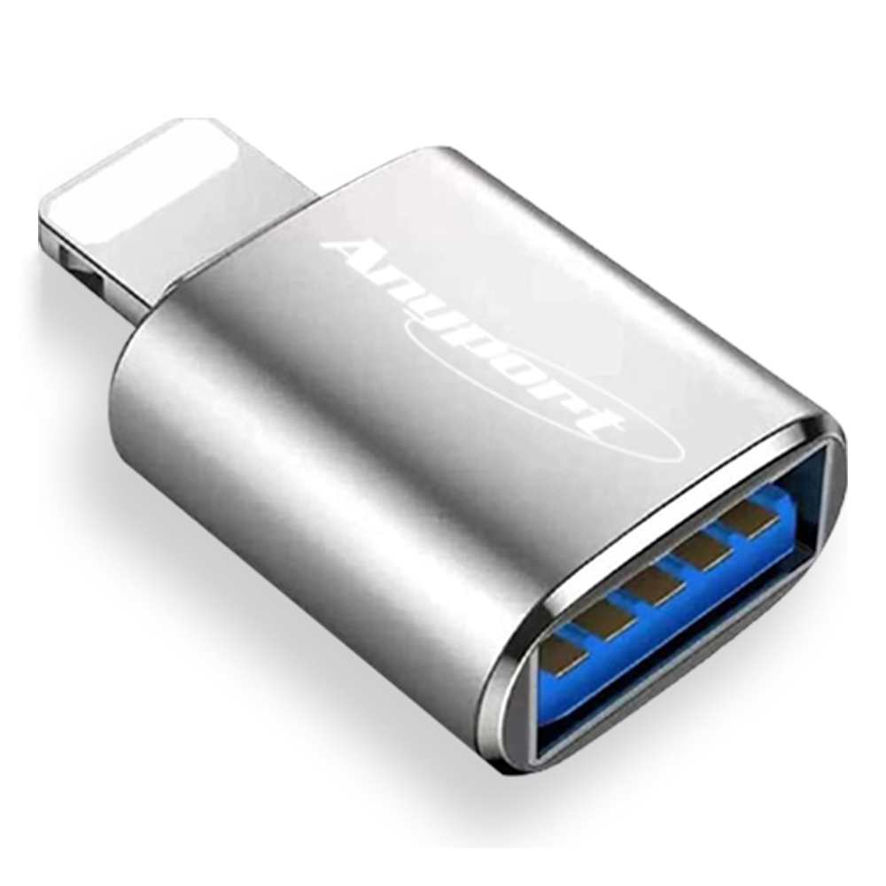 애니포트 USB 3.0 to 8핀 OTG 젠더, 1개 7,330원