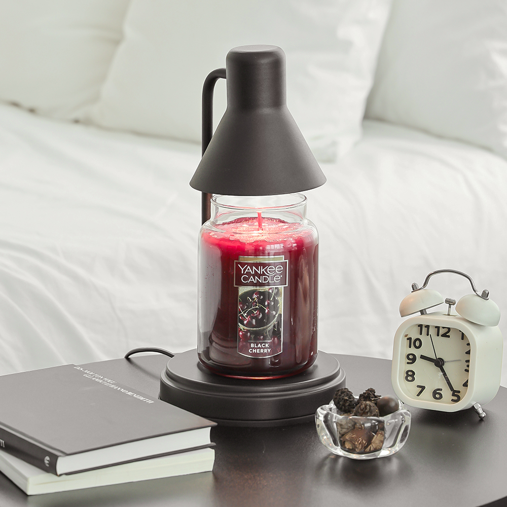 양키캔들 자캔들 + 플레인 캔들워머 + 전구 2p 세트, 블랙, 블랙체리 40,960원
