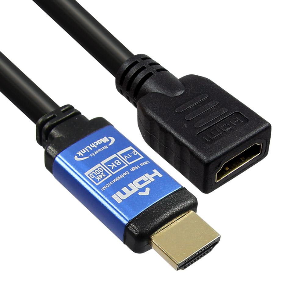 마하링크 HDMI 수 to HDMI 암 v2.1 연장 케이블 2M ML-H8F020 10,000원