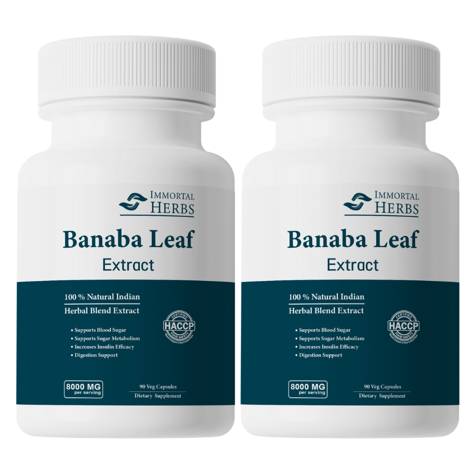 Immortal Herbs혈당건강 카테킨 바나바리프 식후 혈당케어 2% 코로솔산 캡슐 44,900원