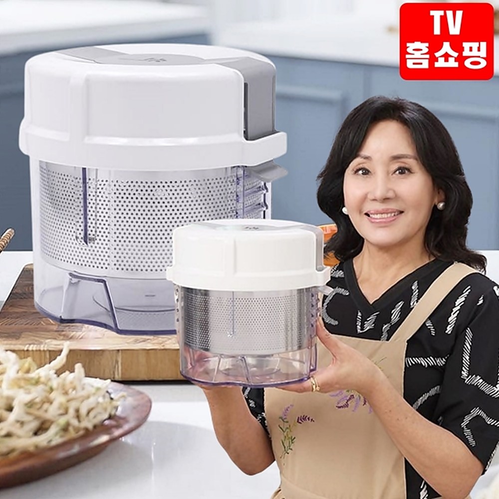 [LK+ TV홈쇼핑] 하이로 빅스텐 매직 짤순이 대용량 2.4L (단품) 스테인리스 짤수기 39,900원