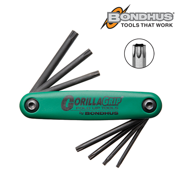 본더스 미제 고급형 접이식 별 렌치 세트 8PC(T6, T7, T8, T9, T10, T15,T20, T25) L 렌치 12632 자전거수리 수공구 24,300원