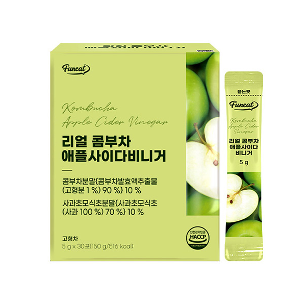 퍼니트 리얼 콤부차 애플사이다비니거, 5g, 30개입, 1개 10,970원