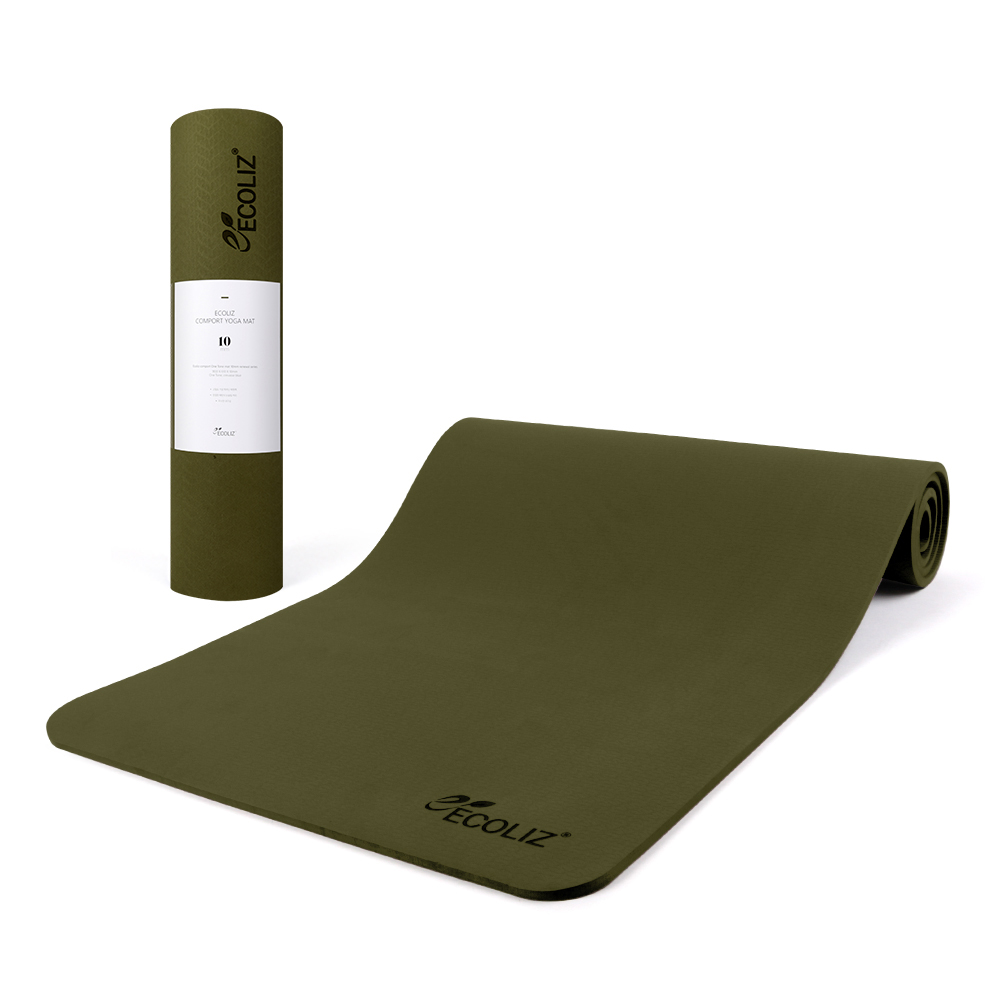 에코리즈 뉴컴포트 원톤 요가매트 10mm, 1개, 시크릿 포레스트 25,000원