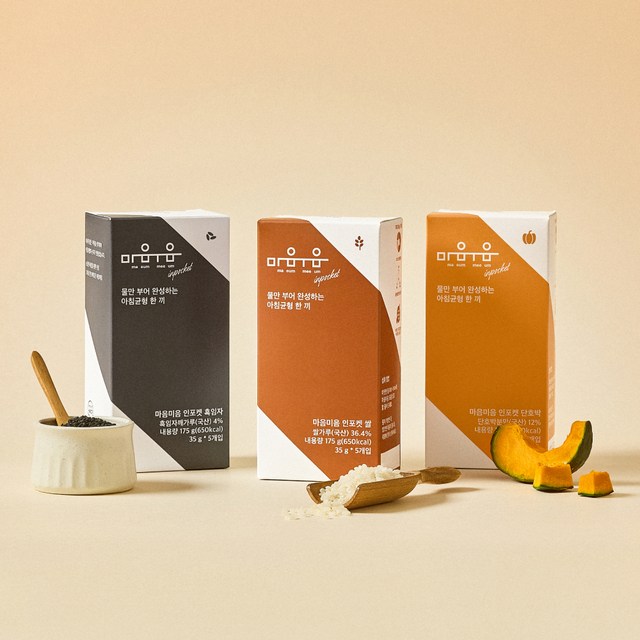 정품 마음미음인포켓 영양균형미음 파우더 3종 세트(쌀, 단호박, 흑임자), 15개, 35g 31,900원
