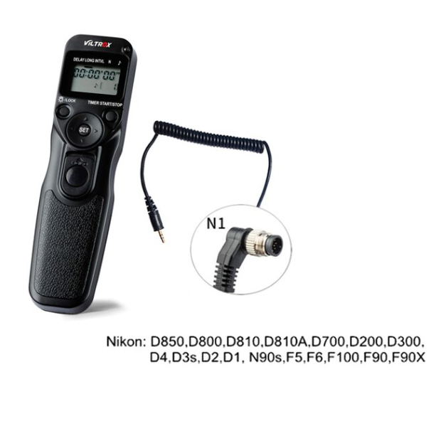 Viltrox LCD 타이머 원격 셔터 릴리스 MC- C1 C3 N1 N3 S1 S2 P1 E2 캐논 호환 니콘 호환 소니 호환 올림푸 39,900원