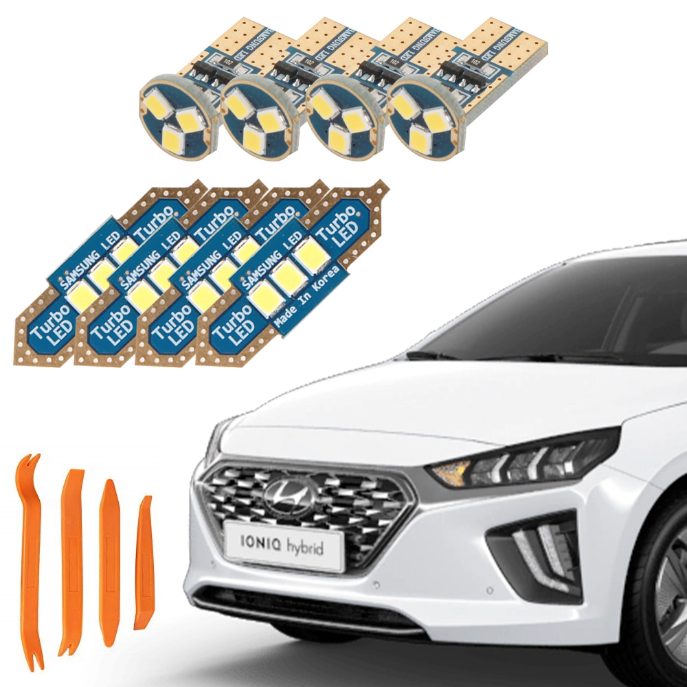 카템 차량용 루나 LED 실내등+리무버 풀세트, 1세트, 현대 더뉴 아이오닉 2019년 1월~2021년 2월 17,600원