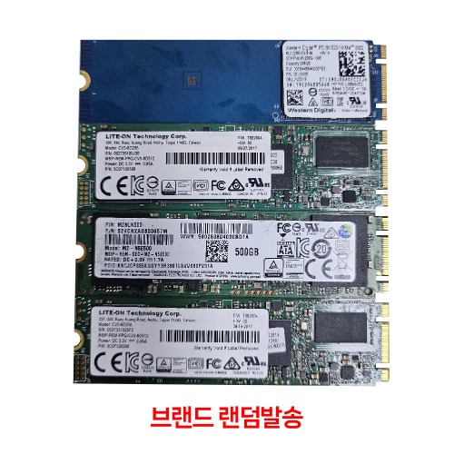 삼성 SK 하이닉스등 SSD 벌크 M.2 SATA 2280 500GB 중고 벌크 랜덤발송 69,000원