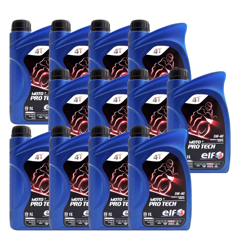 엘프 오토바이 엔진오일 합성유 모토4 프로테크 5W-40 정식수입 12통 1박스 260,460원