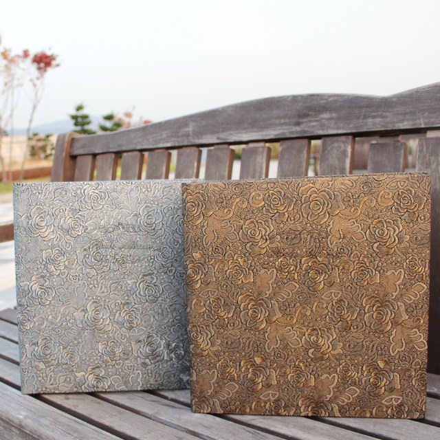 토비메모리 대용량 가죽앨범 모음전, 40매, 로즈마린(브라운)백지 22,000원