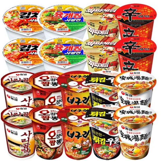마자킹 농심 인기 소 컵라면 9종 18개 18,670원