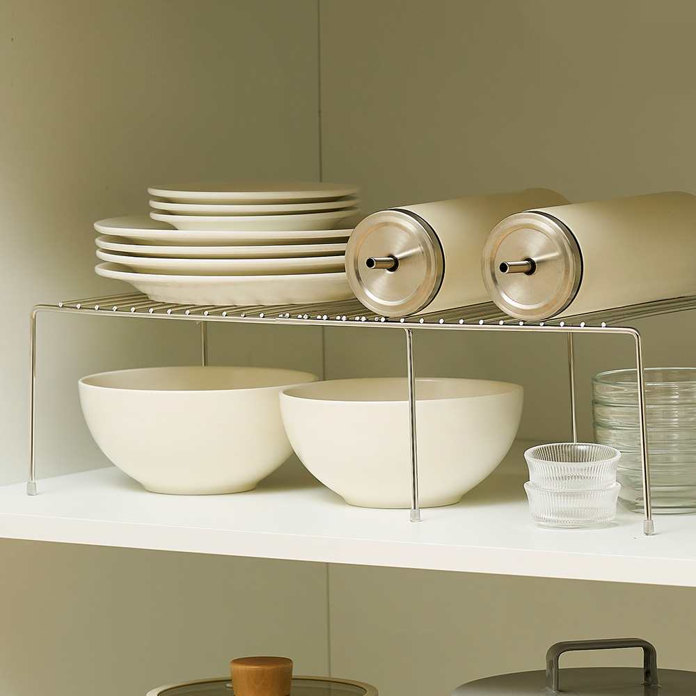 바겐슈타이거 스텐 슬라이드 랙 길이조절 공간효율 정리 14,900원