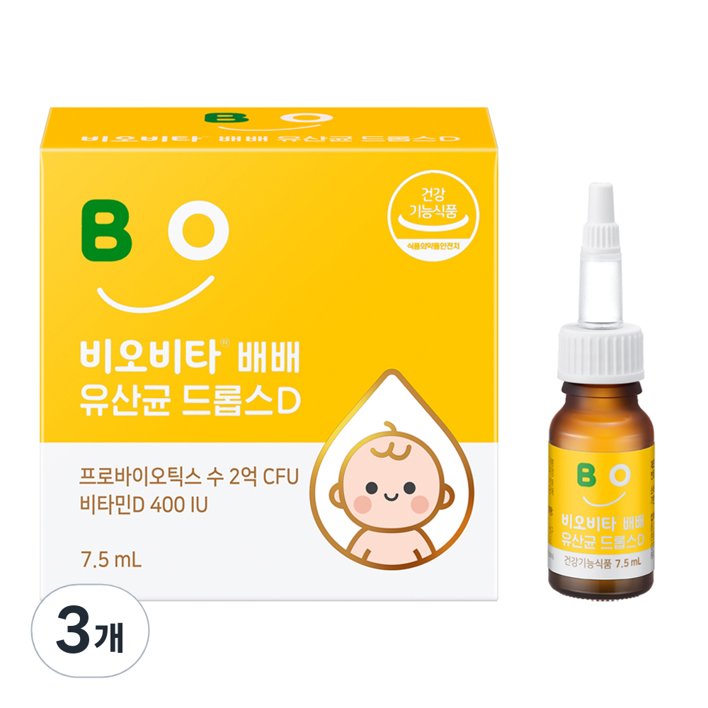 비오비타 유아 배배 유산균 드롭스D 72,600원